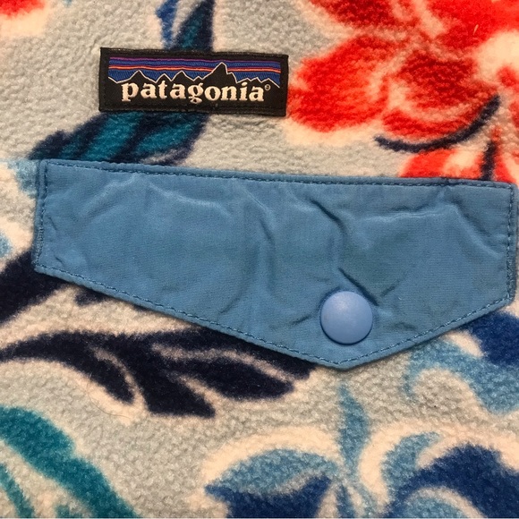 PATAGONIA | Manoa Dusk Blue Synchilla Snap-T Pullover XS - Picture 4 of 9